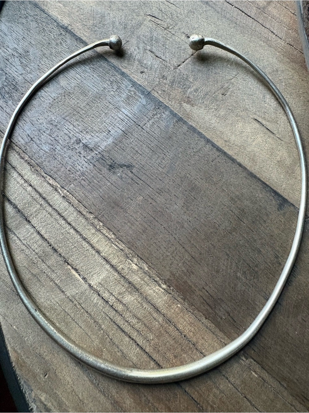 Minimalist Tuareg West African handcrafted Collar style Necklace - Picture 6 of 7